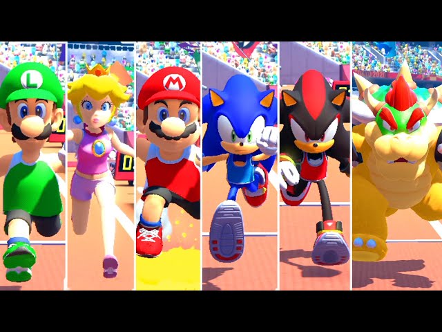 Mario & Sonic at the Olympic Games Tokyo 2020 - Triple Jump (All Characters) | JinnaGaming