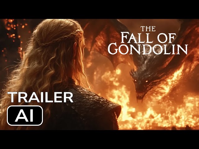 The Fall of Gondolin (AI Teaser Trailer)