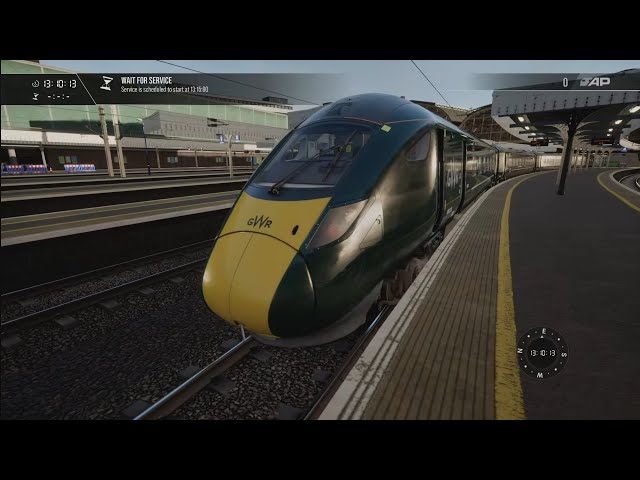 Train Sim World 4 Great Western Express Class 801 Paddington to Reading Scenario PS5 gameplay