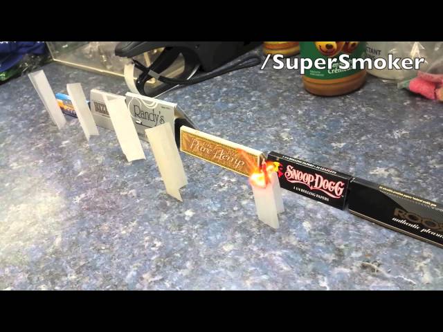 What is the BEST/cleanest ROLLING PAPERS? PART 2~SuperSmoker Edition ~HD