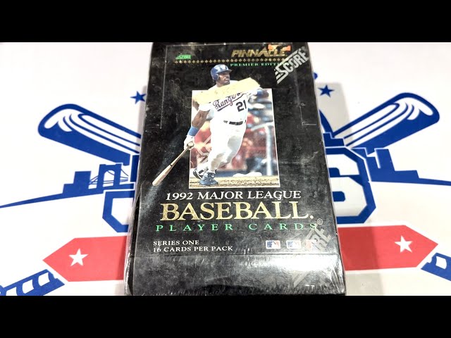 I USED TO LOVE THIS SET!  1992 PINNACLE BOX OPENING!