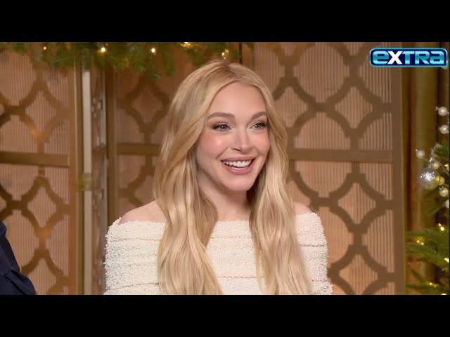 Lindsay Lohan on Creating New HOLIDAY TRADITIONS with Son Luai (Exclusive)