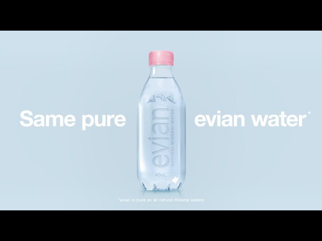 Introducing the evian label-free bottle