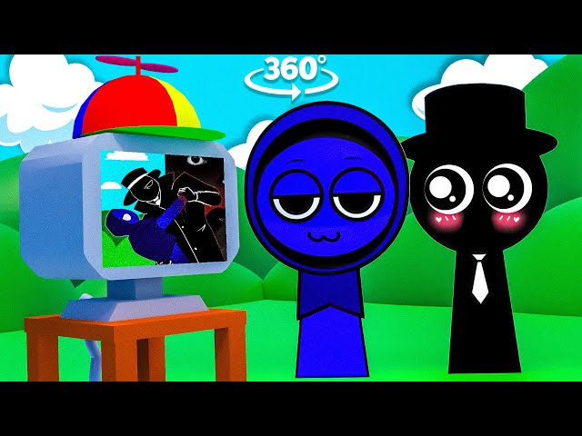 Incredibox Sprunki 360 | JEVIN And BLACK React To Incredibox Sprunki Meme Videos