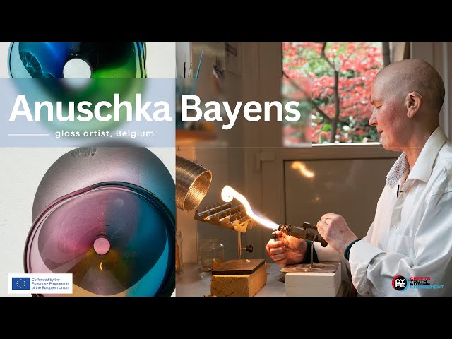 CYFE Virtual reality tour of the Anuschka Bayens's, glass artist, workshop in Belgium