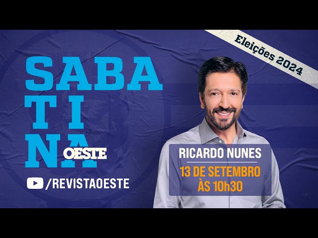 Sabatina Oeste, com Ricardo Nunes