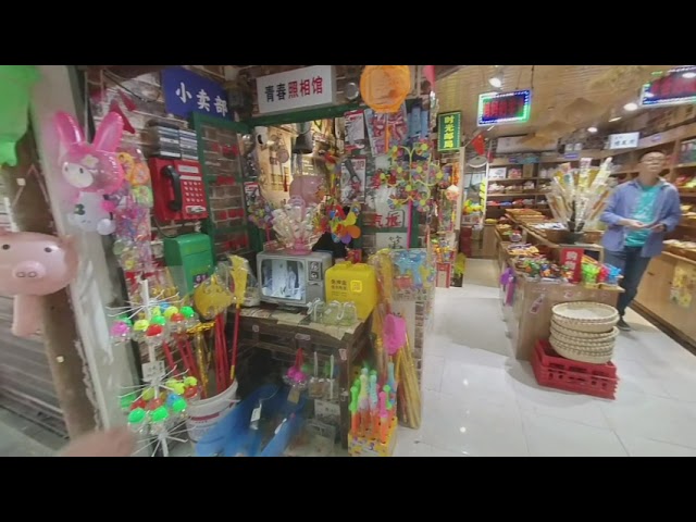 Zhujiajiao Market Walk and Sampan Ride - VR180