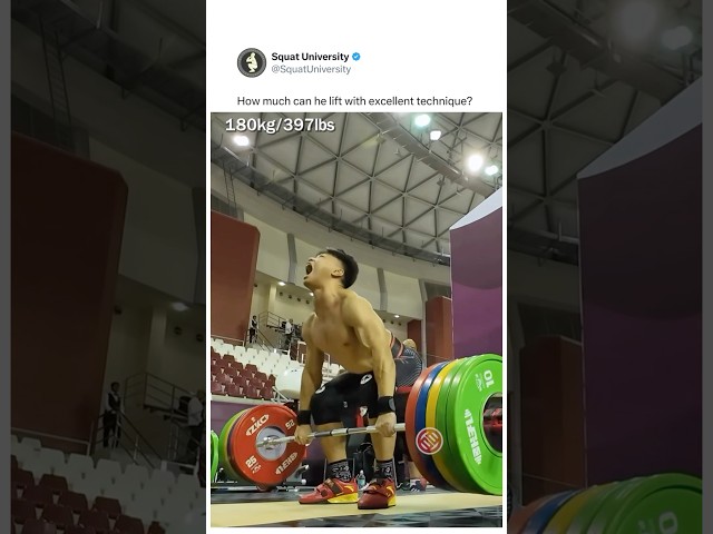 His Lifting Is AMAZING!🤯