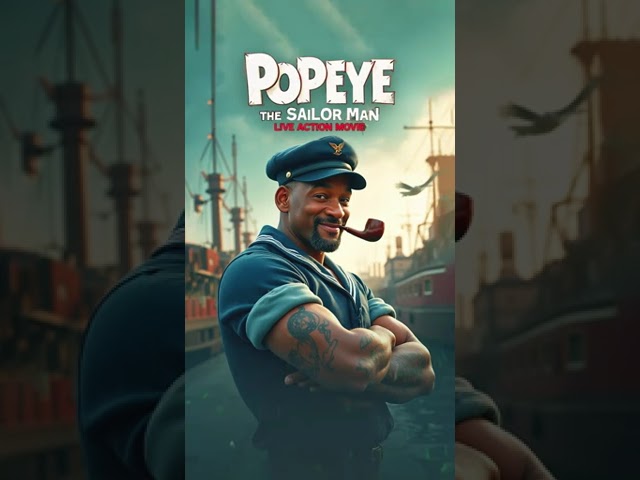 ► POPEYE THE SAILOR MAN: Live Action Movie - Official Trailer - Will Smith#shorts  #youtubeshorts