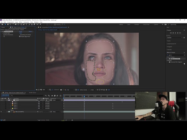 ADOBE AFTER EFFECTS | Jak retušujeme obličej