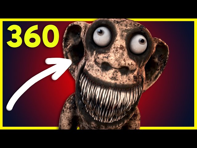 Crazy Monkey 360 Weird Zoonomaly Creature Monster