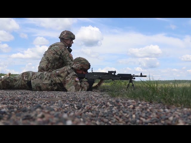 South Dakota National Guard Trains at Camp Ripley