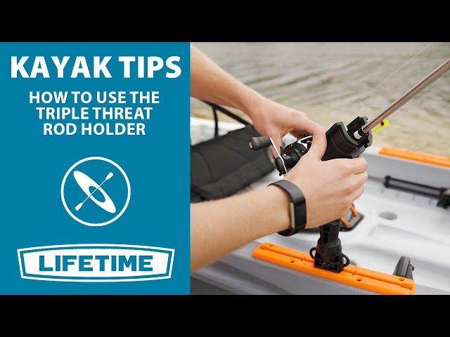 How To Use the Triple Threat Rod Holder | Kayak Tips