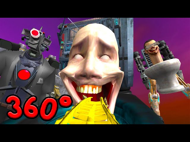 360 Skibidi Toilet VR 360 Roller Coaster Extreme Rollercoaster MEME!