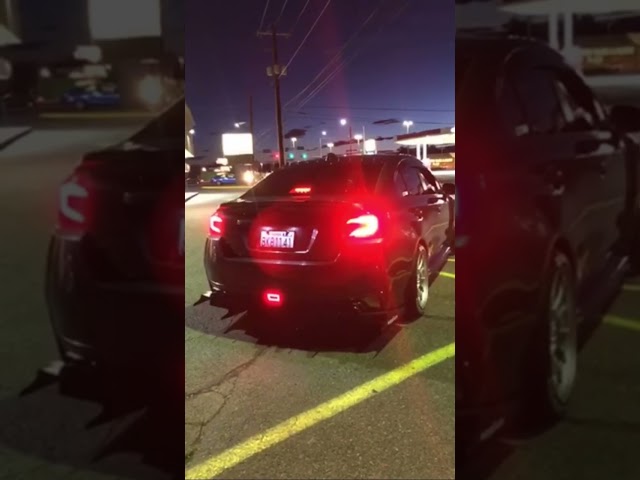 WRX CVT Burble Revs🍿 (Muffler Delete)