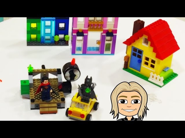 Gertit Builds Lego Brics with Super Heroes - Batman Challenge with Gertit Toys Review