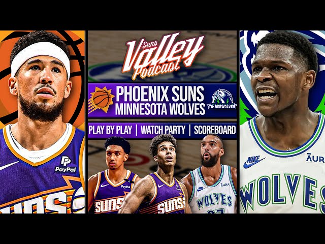 Phoenix Suns vs Minnesota Timberwolves | LIVE Reaction | Scoreboard | Play By Play | Postgame Show