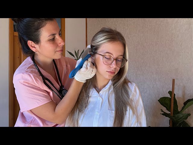 ASMR Real Person School Lice Check & Face Assessment | ‘Unintentional’ Hair Pulling Therapy, Massage