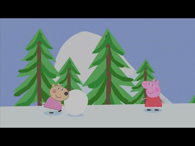 My friend Peppa Pig - The Forest and Snowy mountain | PS5 4K HDR 60 FPS