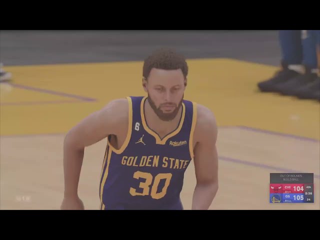 WARRIORS vs BULLS FULL GAME HIGHLIGHTS Sim Highlights NBA2K23