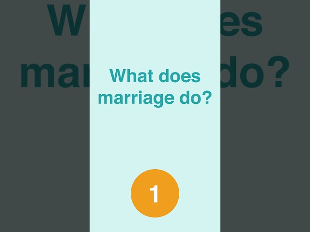 Trivia Quiz: What does marriage do?  #funny #jokes #comedy