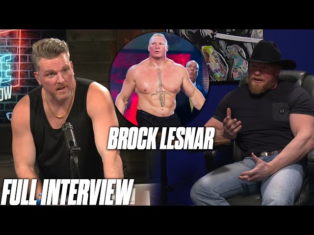 Brock Lesnar Talks His Life From Farming, Football, Wrestling, And Fighting On The Pat McAfee Show