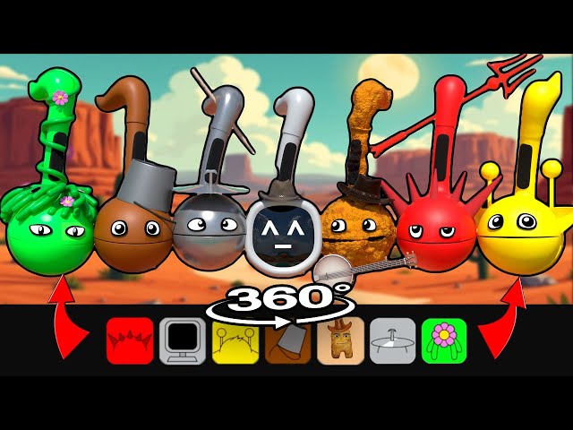 Incredibox Sprunki but Otamatone Version 3 | 360° VR