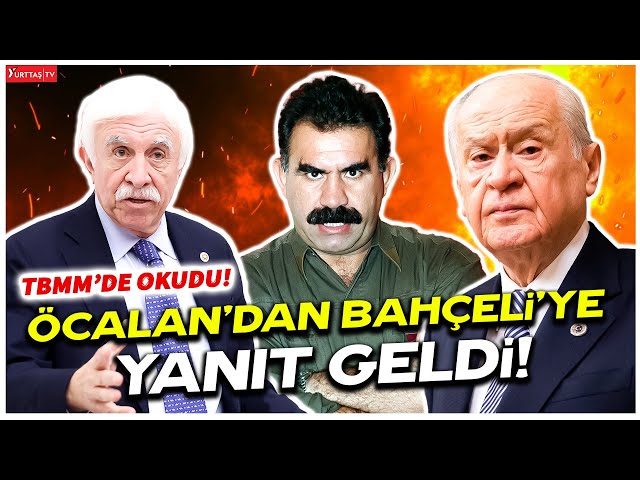 Abdullah Öcalan’dan Devlet Bahçeli’ye cevap geldi! DEM Partili Cengiz Çandar TBMM’de okudu!