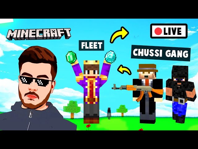 Minecraft | CHUSSI GANG Zindabaad!!! | Hitesh KS Live