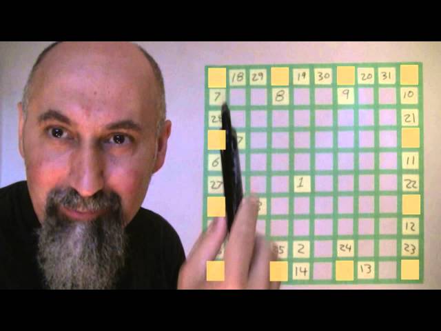 ASMR Math: 10 by 10 Math Puzzle: a Pattern Recognition Game, Introduction - Male, Soft-Spoken, Paper