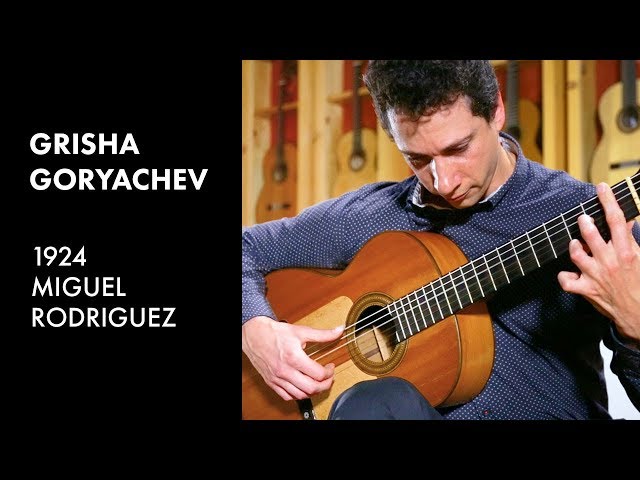 Paco de Lucia's ‘Malaguena de Lecuona’ - Grisha Goryachev plays 1924 Miguel Rodriguez