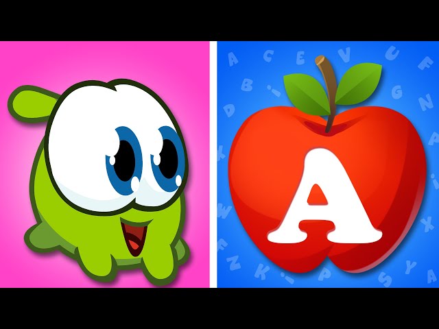 ABC Phonics Song With Om Nom | A For Apple + More Kids Songs | Learn With Om Nom