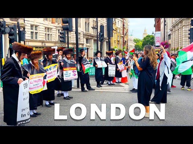 Thousand gather at 'Free Palestine' Protest in London