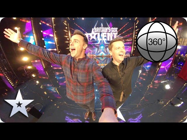 Experience stepping out on to the Britain's Got Talent stage in 360 with Ant and Dec | BGT 2020