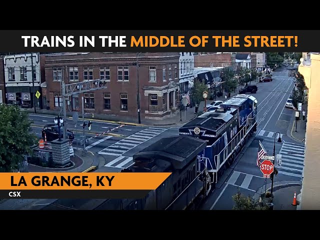 La Grange, Kentucky, USA | Virtual Railfan  LIVE !