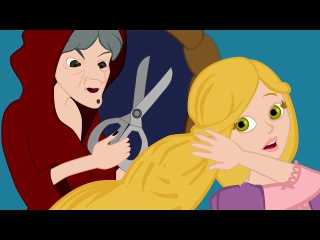 Rapunzel bedtime story cartoon