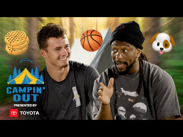 Campin' Out: Ladd McConkey Was A Hooper?? | LA Chargers