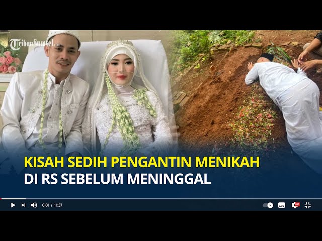 Kisah Sedih Pengantin Menikah di RS, Pilu Ternyata Keinginan Terakhir Istri sebelum Meninggal