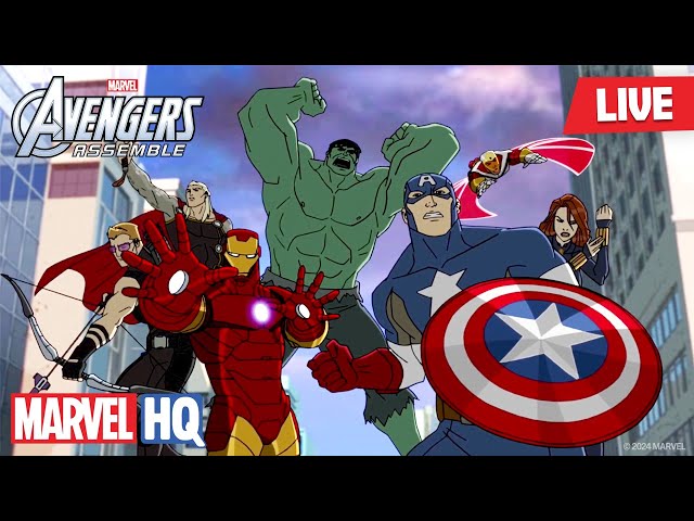 🔴 LIVE! Marvel's Avengers Assemble | Full Episodes