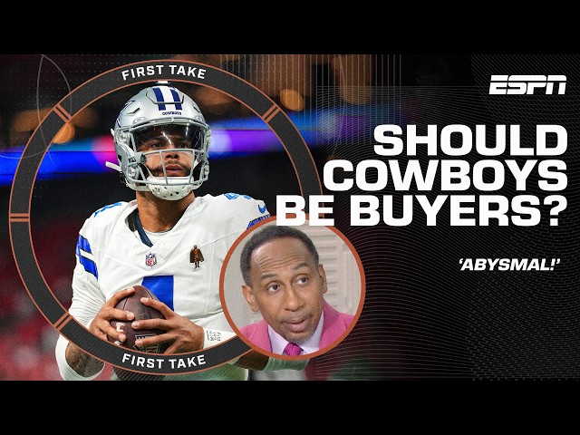 Stephen A. says the Dallas Cowboys situation is 'ABYSMAL' 🗣️ | First Take