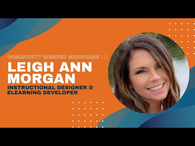 Community Member Discussion: Leigh Ann Morgan