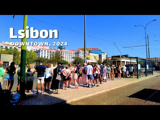 🇵🇹Lisbon: Downtown & Pena district- 4K Video