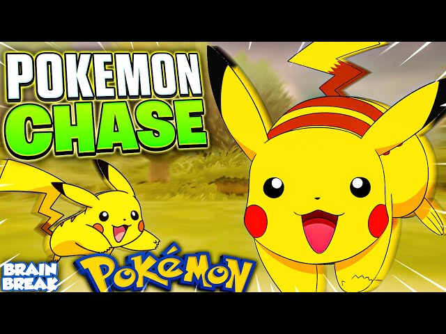 Pokemon Chase | Brain Break | Pokémon Run | Just Dance