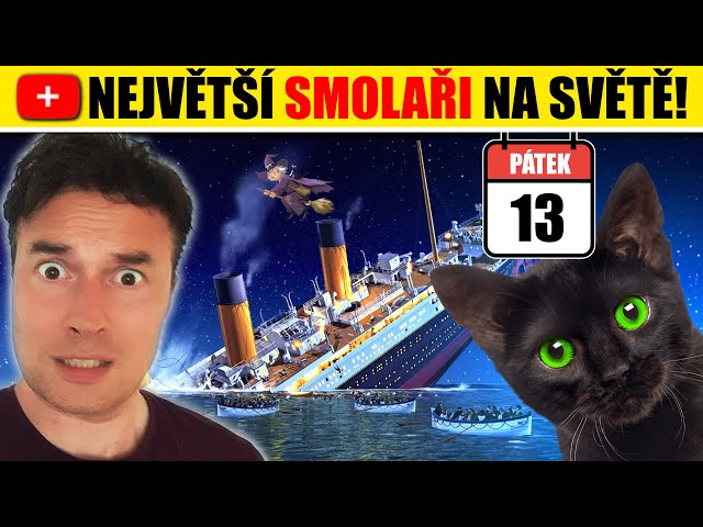 Největší smolaři na světě! Znáte nejstrašidelnější pověry?