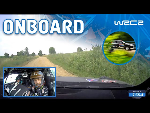 FULL ONBOARD - SS4 Kajetanowicz/Szczepaniak | WRC ORLEN 80th Rally Poland 2024