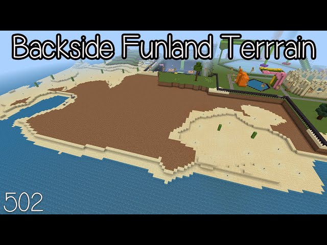 How To Build Stampy's Lovely World {502} Backside Funland Terrain (Part 1)