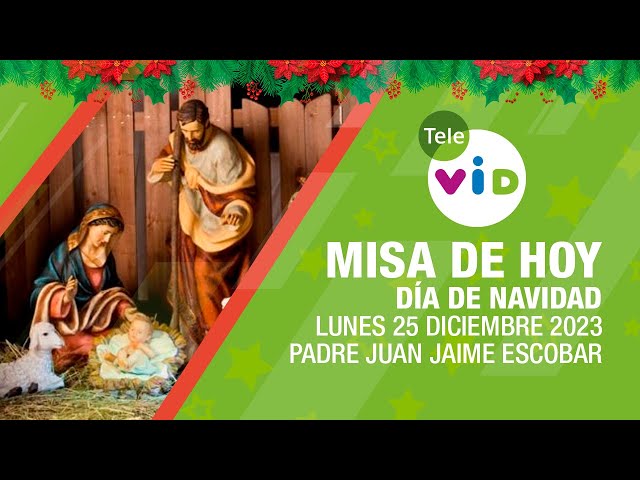 Misa de hoy 🎄⛪ Lunes 25 Diciembre de 2023, Misa de Navidad #TeleVID #MisaDeHoy #Misa #Navidad2023