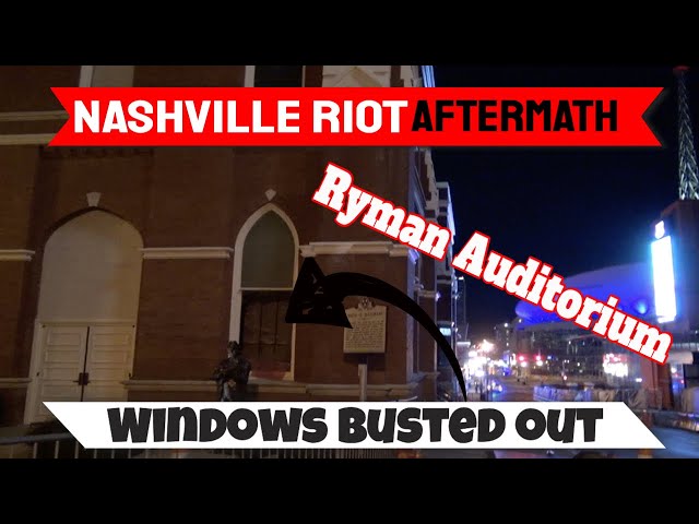 Nashville Aftermath of I Will Breath Rally May 30 2020