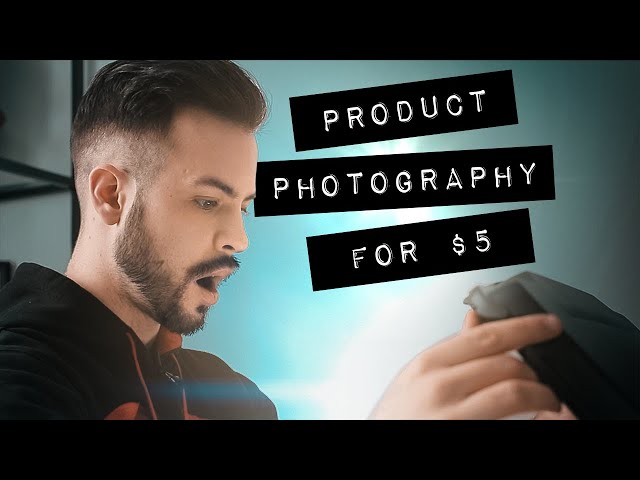 PROFESSIONAL Product Photography for UNDER $5!