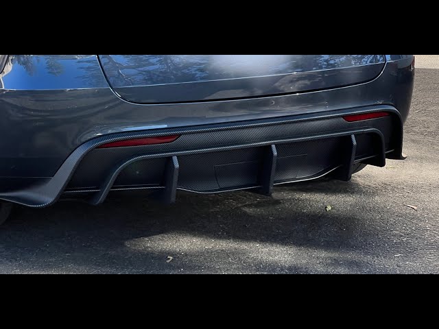 Model Y Viento ABS Plastic Replacement Diffuser with Removable Hitch Cover